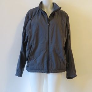 VOLKL SOFT SHELL GRAY SKI JACKET SZ L*